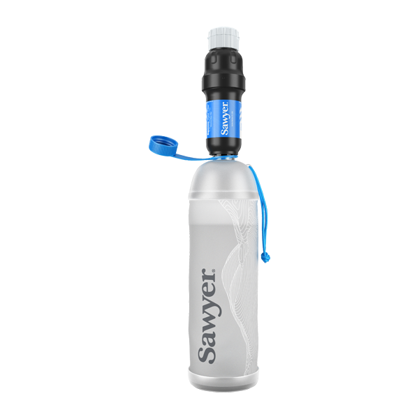 Sawyer CNOC collaborated squeeze water filtration system