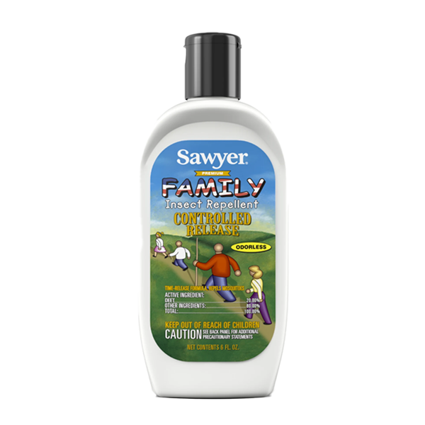 Bottle of premium insect repellent controlled release